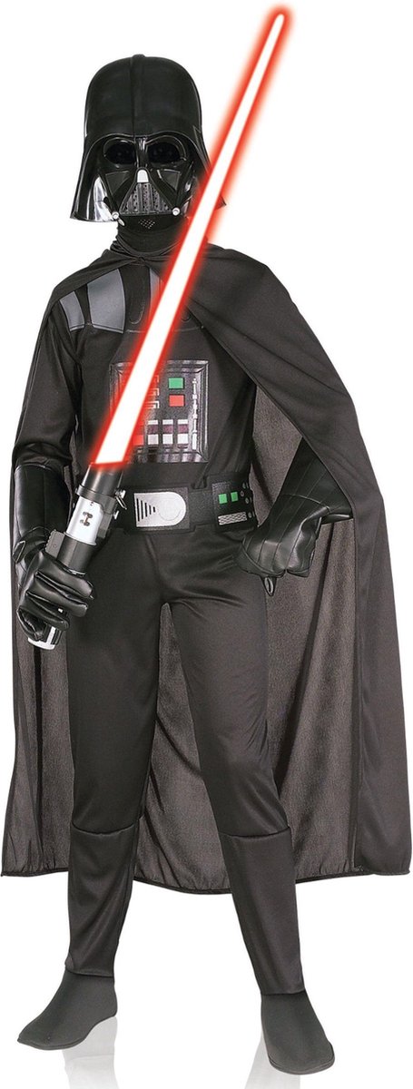 Rubies UK – klassisches Darth Vader-Kostüm für Kinder – 98 104 (3–4 Jahre) – Kinderkostüme