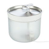 Trixie drinkfontein aqua clear kunststof rvs wit