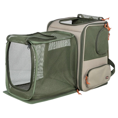 Trixie Rucksack Rocco maximal 10 kg beige olivgrün