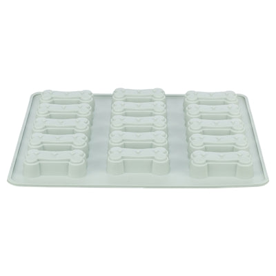 Trixie Backmatte für Tiersnacks in Knochenform, BPA-frei, Grau