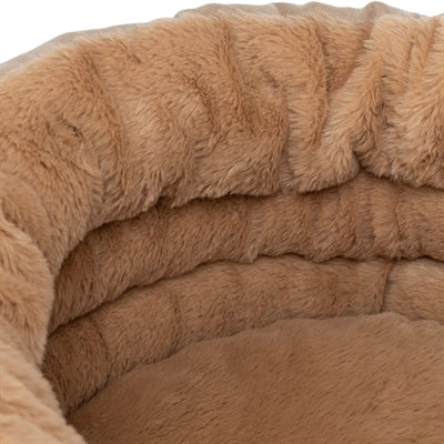 Trixie hondenmand liano soft rond zand bruin