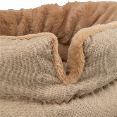 Trixie hondenmand liano soft rond zand bruin