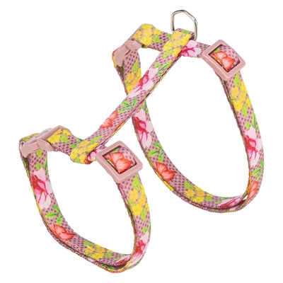 Trixie Katzengeschirr mit Leine Blumenmotiv sortiert