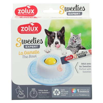 Zolux sweeties expert likplaat lik bowl antislip