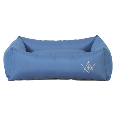 Zolux hondenmand 4 seasons waterafstotend polyester hoekig blauw