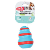 Zolux treat cone rubber lichtblauw rood