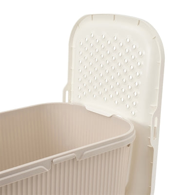 Savic kattenbak ease-in wit mokka
