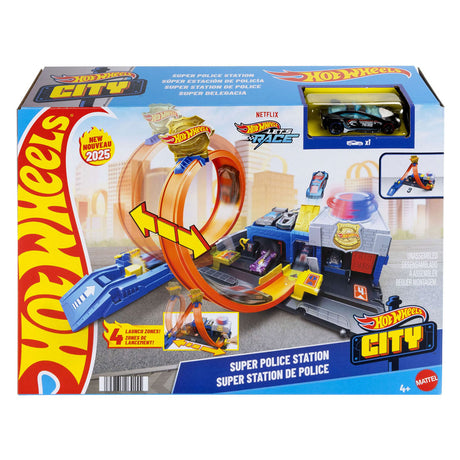 Hot Wheels City Super Police Station – Rundstrecke