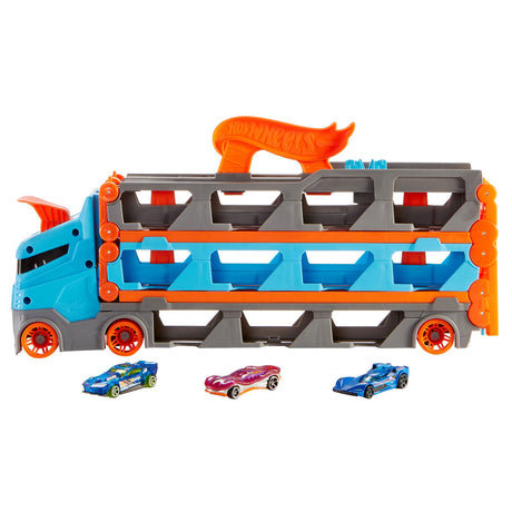Hot Wheels Speedway-Sattelauflieger-Spielset – Spielzeugfahrzeug