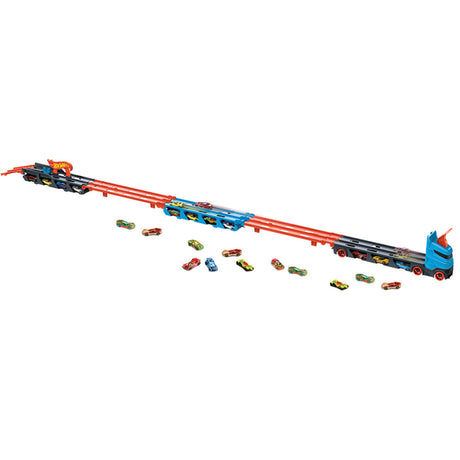 Hot Wheels Speedway-Sattelauflieger-Spielset – Spielzeugfahrzeug