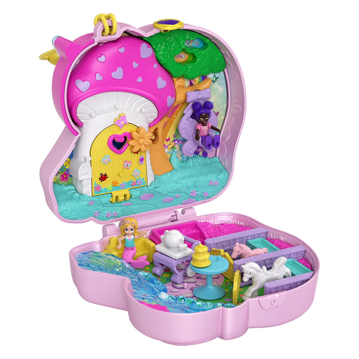 Mattel Polly Pocket Einhorn-Teeparty