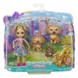 Mattel Enchantimals Gerika Golden Retriever Familie