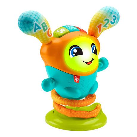 Fisher-Price DJ Bouncin Beats Lernroboter – Kleinkindspielzeug – mehrsprachig