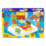 Mega Bloks - Bauen Sie einen Tumble -Konstruktionstisch auf