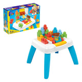 Mega Bloks - Bauen Sie einen Tumble -Konstruktionstisch auf