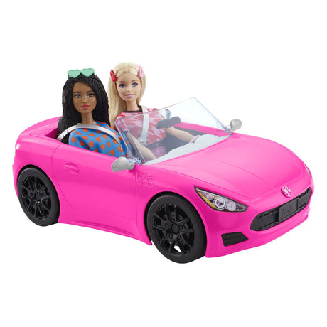 Glamouröses Barbie-Cabrio-Auto – Puppenfahrzeug