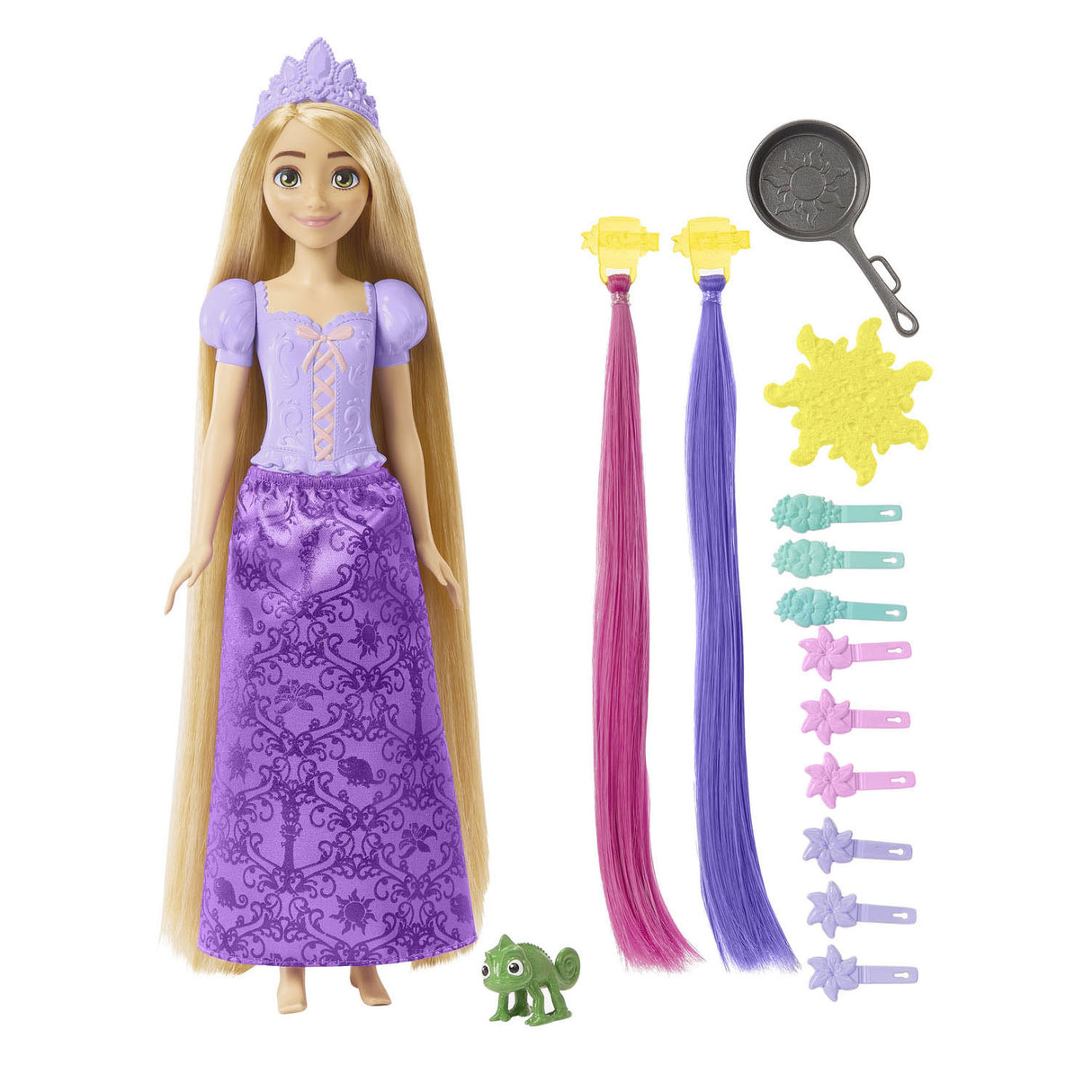 Disney Prinzessin Rapunzel Puppe mit extra langen Haaren