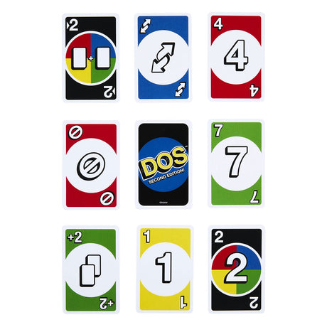 Mattel Games Uno Dos zweite Auflage