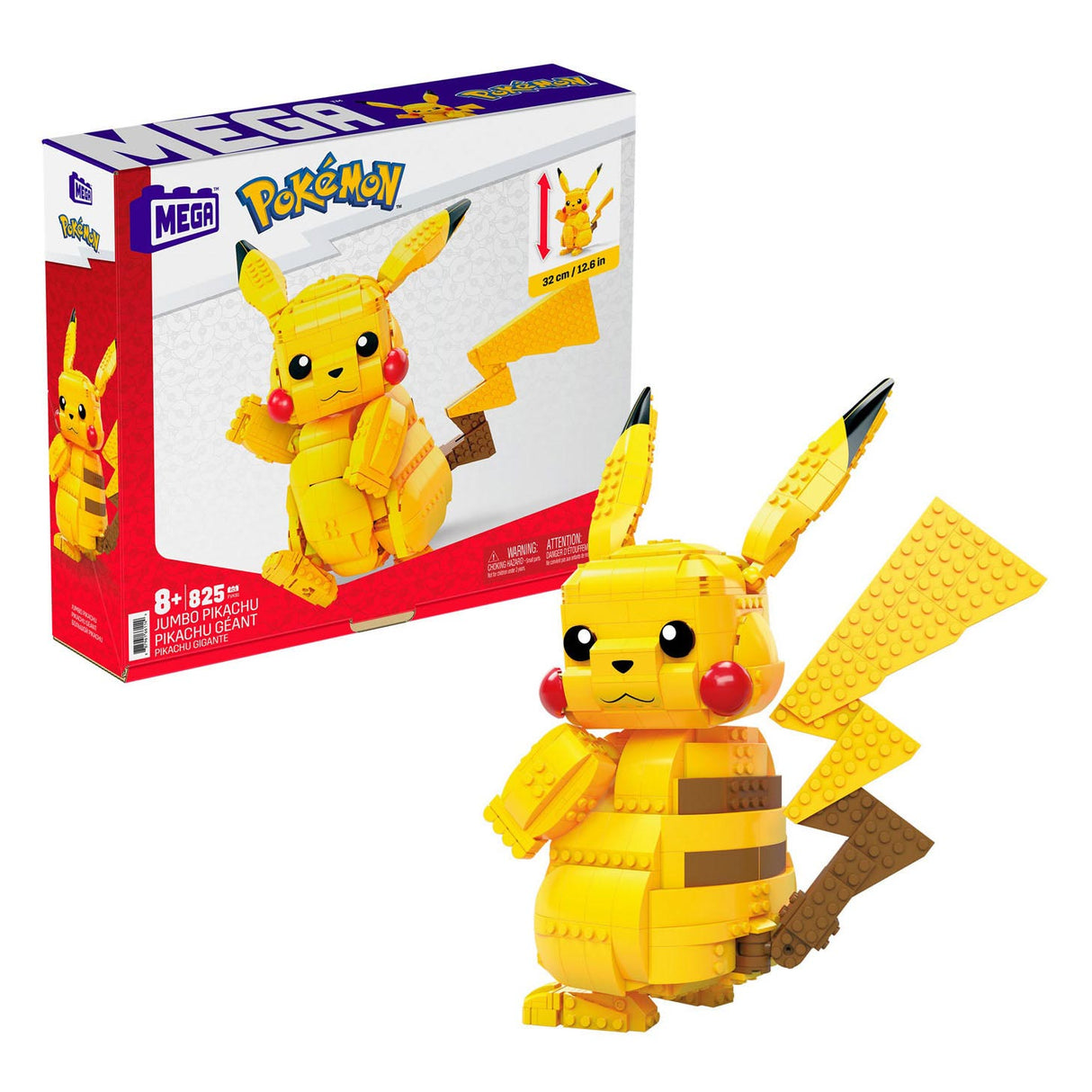 Mattel Mega Constux Pokémon Jumbo Pikachu