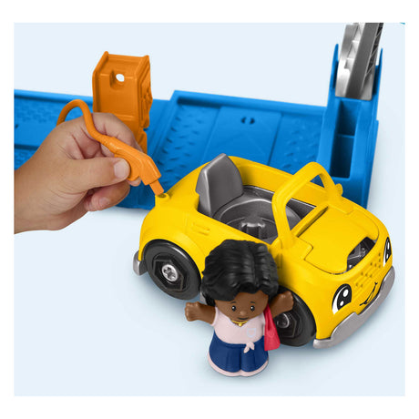 Fisher-Price Little People beleuchtete Lerngarage – Spielzeuggarage