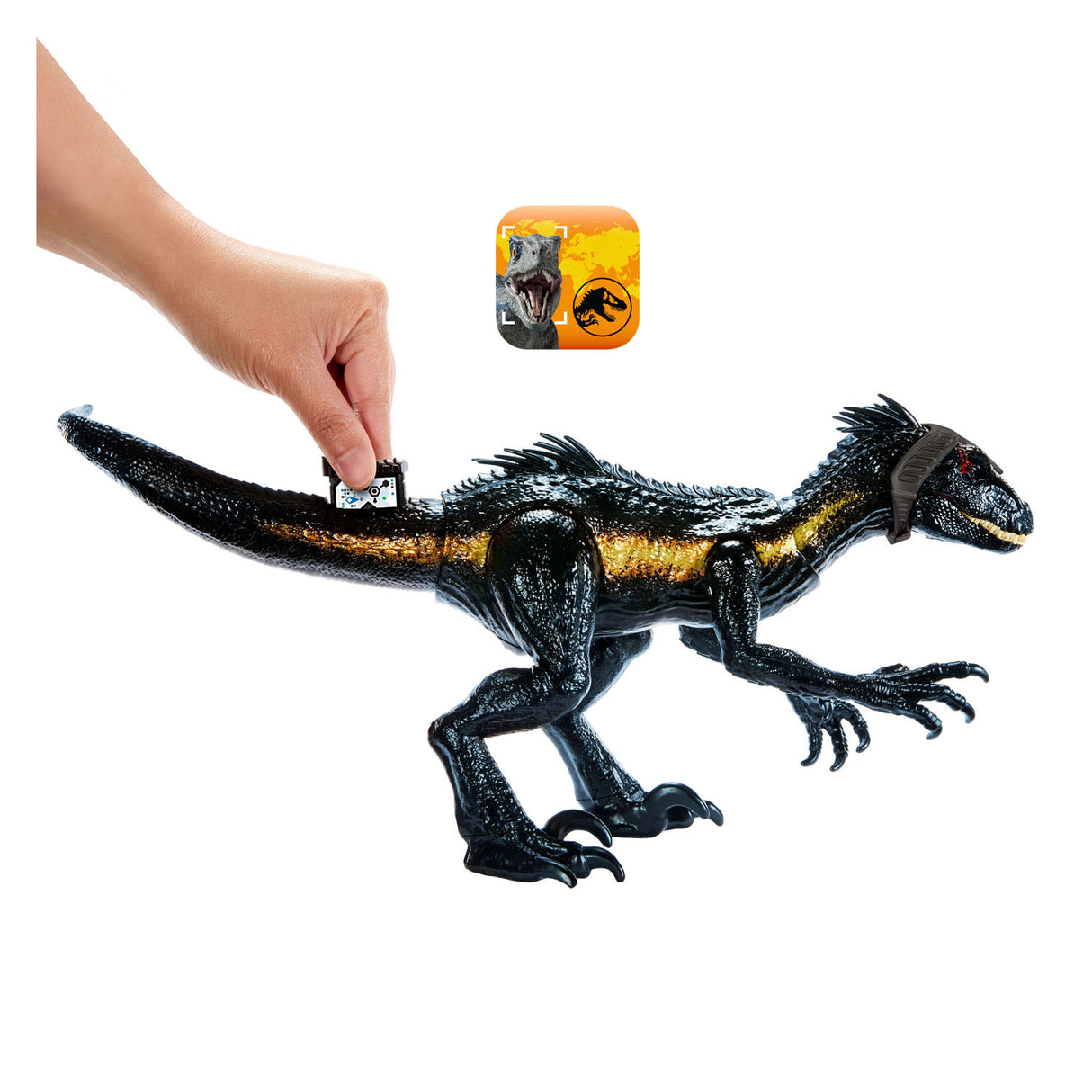 Mattel Jurassic World Track n Angriff Indorraptor Dino Play Figur