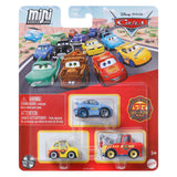 Mattel Disney Pixar Cars Mini-Rennautos, 3-tlg.