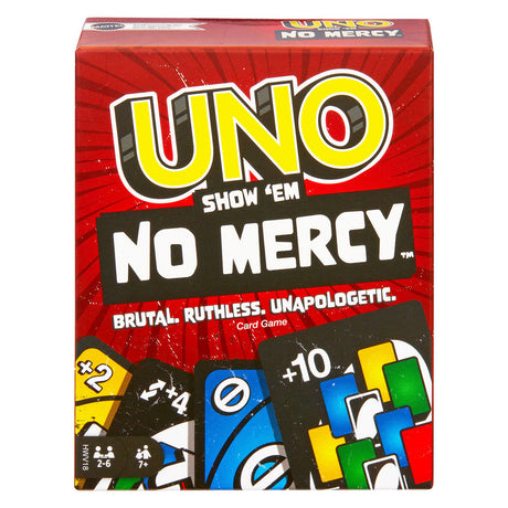 Uno zeigt ihnen keine Gnade – Kartenspiel