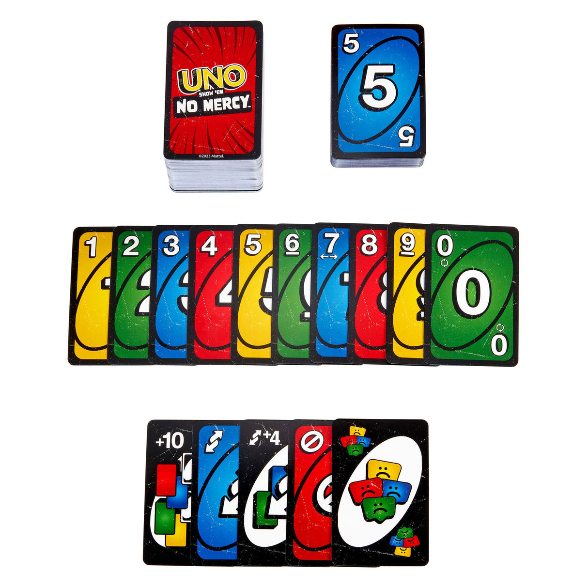 Uno zeigt ihnen keine Gnade – Kartenspiel