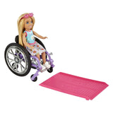 Mattel Chelsea Rollstuhl-Modepuppe, blond