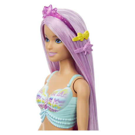 Barbie Meerjungfrau rosa langes Haar