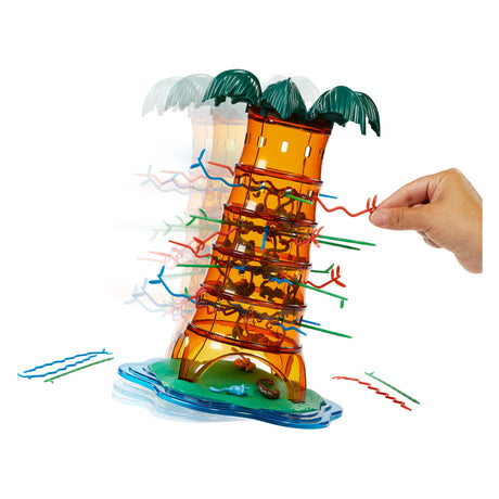 Mattel Spiele Fallende Affen Schaukelbaumparty zum Kinderspiel
