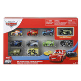 Disney Pixar Mini Racers Fahrzeuge, 10 Stück.