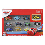 Disney Pixar Mini Racers Fahrzeuge, 10 Stück.