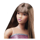 Mattel Barbie sieht Modepuppe mit rosa Kleidung aus