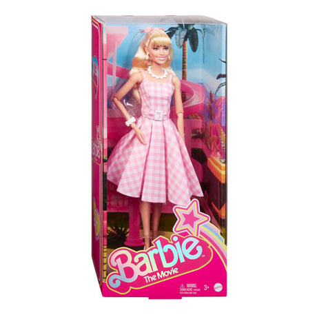 Mattel Barbie der Film Pink Gingham Dress Fashion Pop