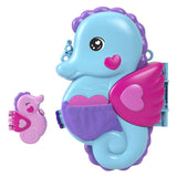 Mattel Polly Pockey Daddy Me Seepferdchen-Tasche