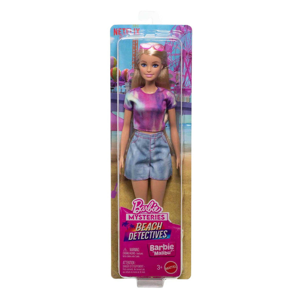 Barbie Mystery Beach Detectives-Puppe