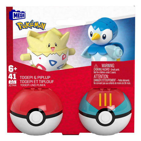 Mattel Mega Construct Pokemon-Bauset – Piplup und Togepi