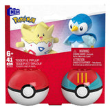 Pokemon Mega 2er-Pack Piplup und Togepi