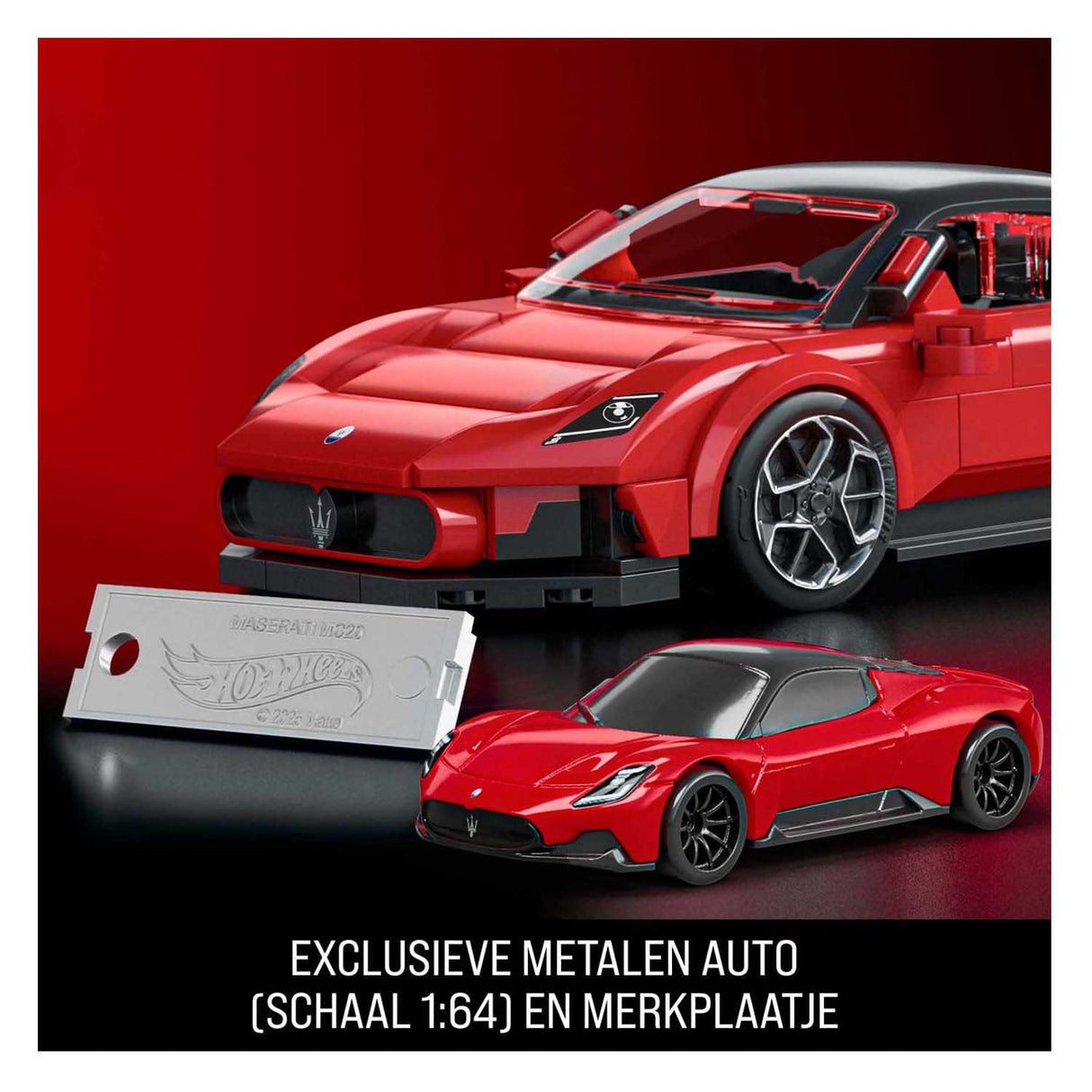 Hot Wheels Speed ​​Series Maserati 1:32 Bauset – 250 Teile.