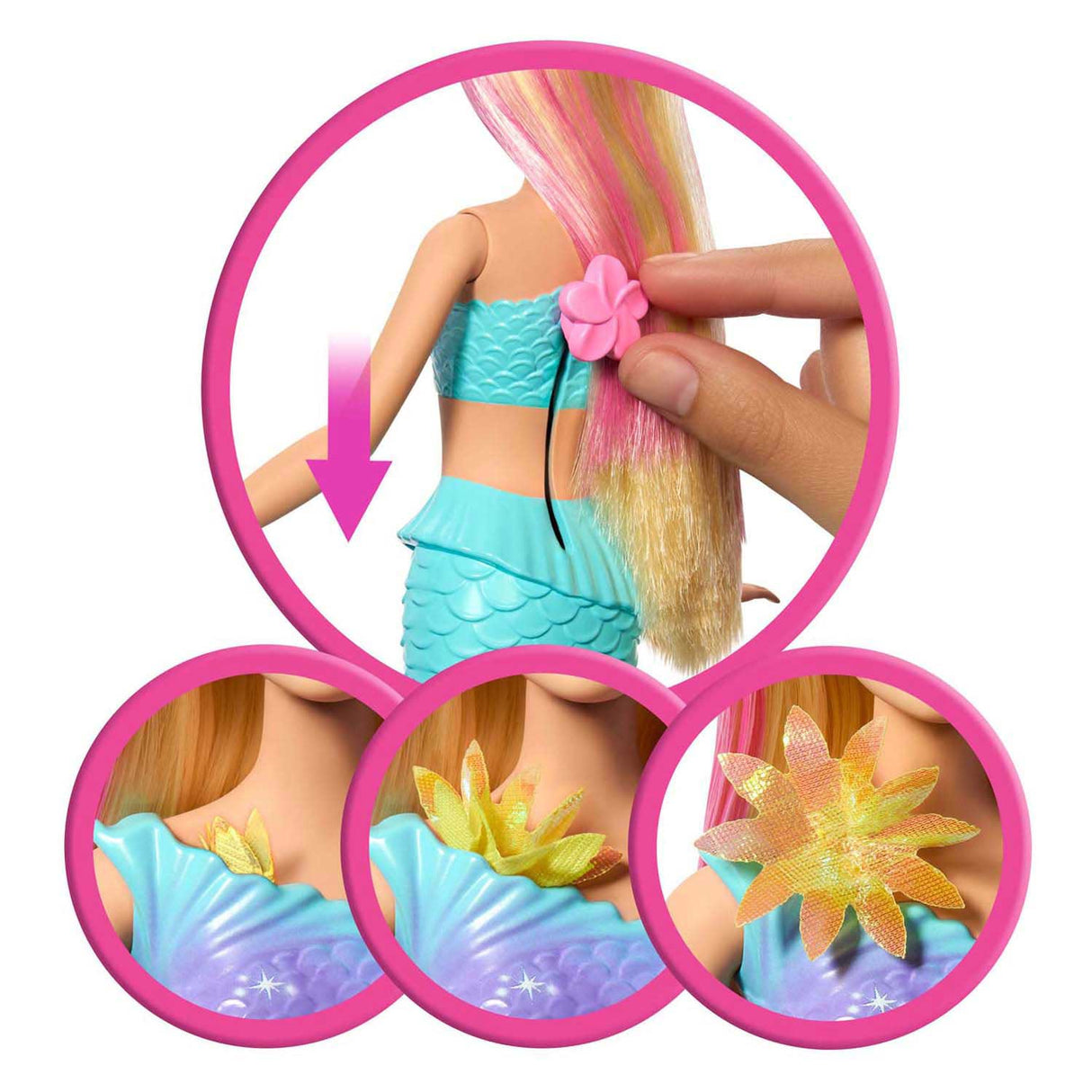 Barbie-Fantasiegarten mit Meerjungfrau