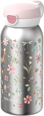 Mepal isoleerfles met flipdop campus - 500 ml - waterfles rvs - lekdicht - hygiënische deksel - fairy wonders