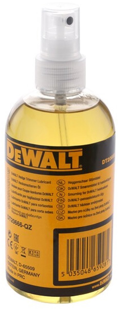 Dewalt Heckenscheren-Schmiermittel-Wartungsspray 300 ml – dt20666-qz