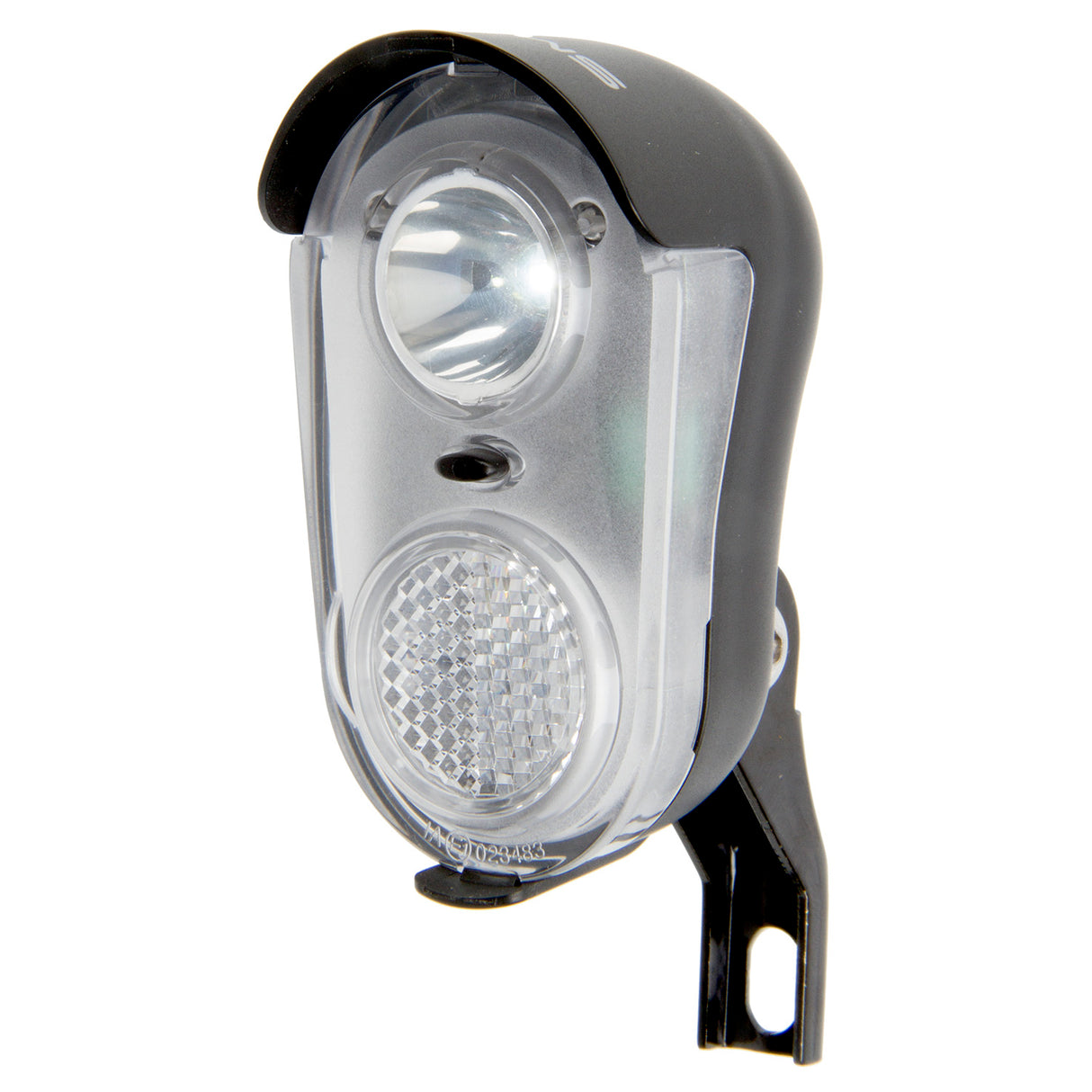 Frontlichtbatterie 15 Lux LED schwarz
