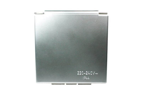 Standardzeilen-Eingabeboxen Deckel silbergrau
