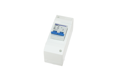 Ngk zekeriast 2-module met dubbelpolige zekeringautomaat b16a