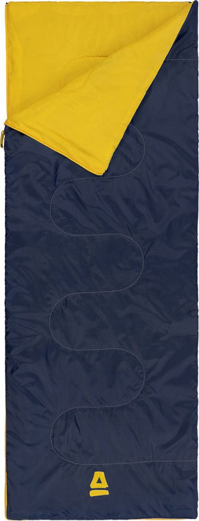 Abbey Camp Schlafsack Sommer – Deckenmodell – Blau – 200 x 75 cm – verbindbar