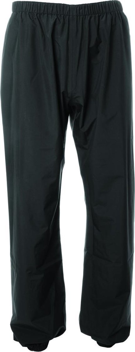 Agu go regenbroek essential unisex - regenkleding voor dames en heren - zwart - waterdicht en ademend - m