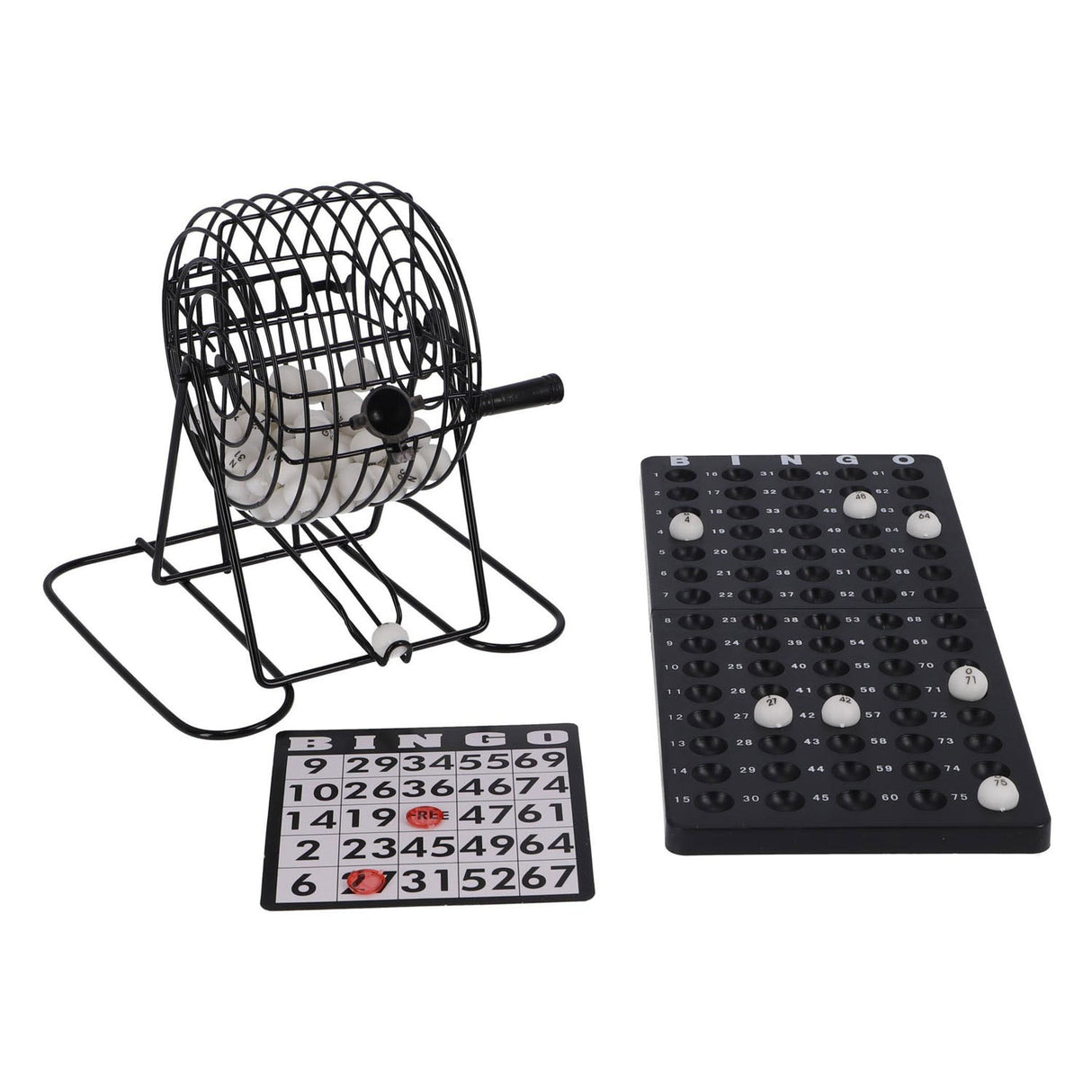 Bingo-Rollenset aus Metall anderer Marken