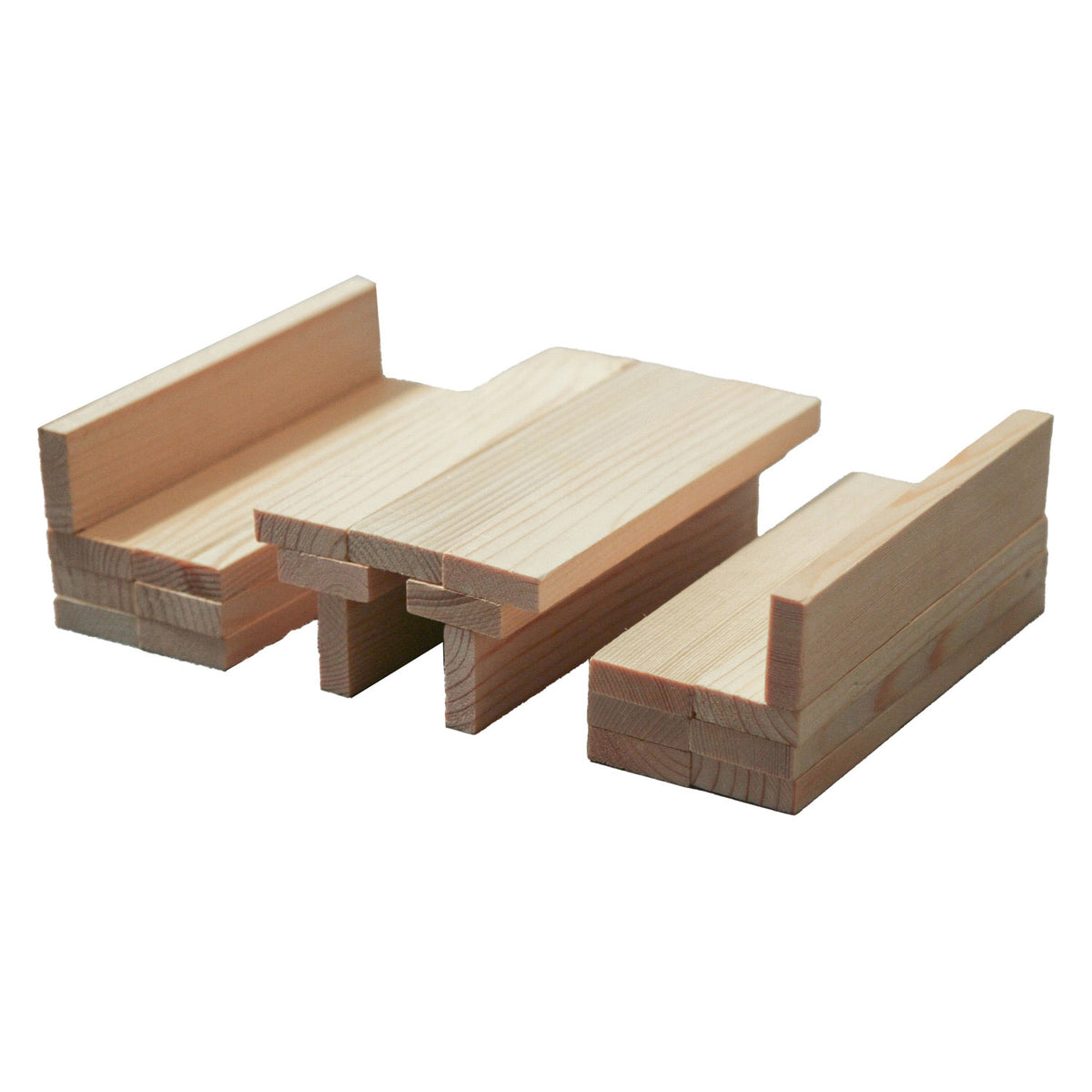 Bblocks Bauplatten in Aufbewahrungsbox, 200 Stk.